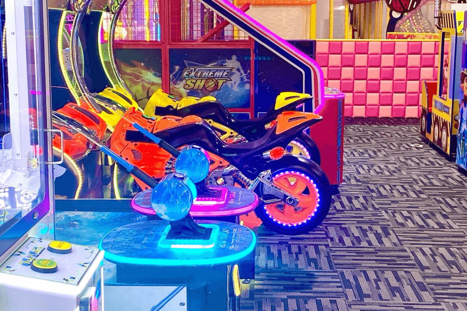 arcade games at Playtopia St. Catharines